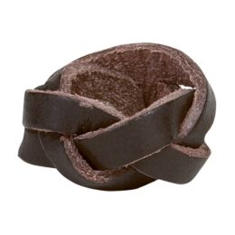 Plaited Leather Uniform Woggle